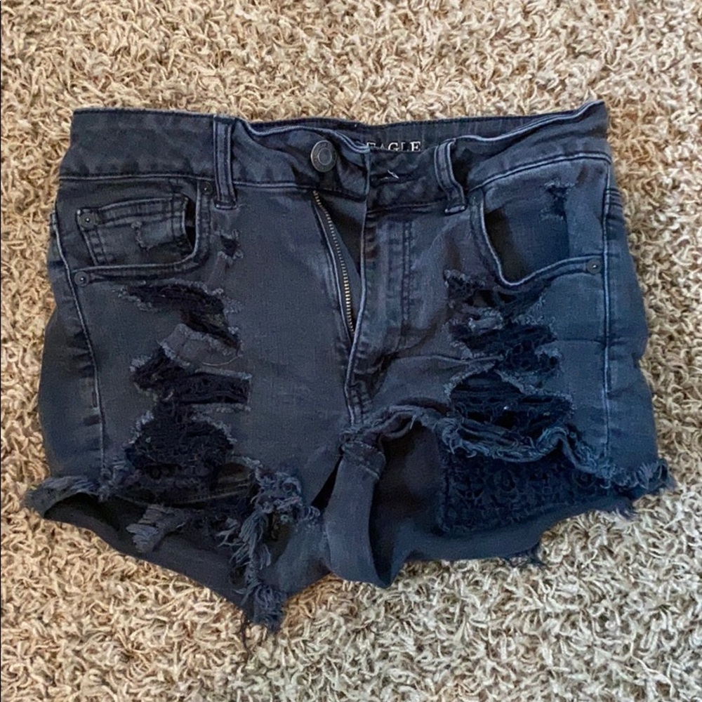 American Eagle Hi-Rise Shortie!